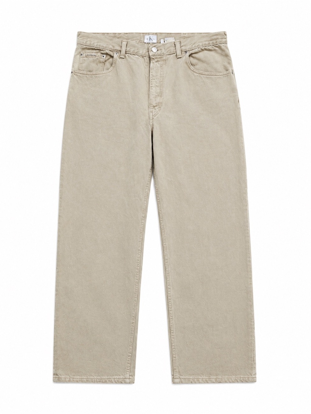 Vintage 90s Calvin Klein Jeans Men’s Khaki Relaxed Straight Jeans 36